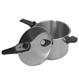 thumbnail of Olla express 6 L JATA HOLL2226 de acero inoxidable. 4 sistemas de seguridad. Apta para todas las cocinas, incluida inducción. Muy rápida. Fácil uso