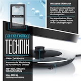 thumbnail of Arendo Retro Wasserkocher Edelstahl, Vintage Style, 1,7 L, 2200 W, austauschbarer Kalkfilter, automatische Abschaltung, Rot