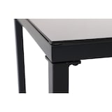 thumbnail of aro Outdoor loungeset, 4-delig, staal/synthetische stof, 2 enkele fauteuils, 1 2-zitsbank, 1 salontafel, zwart/grijs