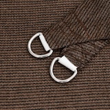 thumbnail of Toldo de vela HDPE marrón 160 g/m² 3/4x3 m