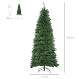 thumbnail of Árbol de Navidad Artificial Árbol con Soporte 210cm 865 Ramas Verde