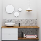 thumbnail of Relaxdays Faltbarer Wäschekorb mit Griffen, Kunststoff & Silikon, platzsparende Wäschewanne, HBT 27x61x45,5 cm, rot