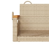 thumbnail of vidaXL Hängesessel Beige 63x62x40 cm Poly Rattan