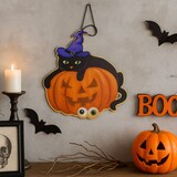 thumbnail of WellHome - Halloween Deko Set 4-teilig - Hängende Ornamente und Skelette