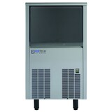 thumbnail of Produttore di ghiaccio 35 kg cubetto pieno medio da 22 gr. Deposito 15 kg. Carrozzeria inox. Condensazione aria o acqua. ICETECH SS35M
