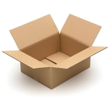 thumbnail of 100 Faltkartons 500 x 400 x 200 mm Kartons 2-wellig 50 x 40 x 20 cm Versandkartons Wellpappe