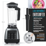 thumbnail of Arendo Standmixer 2000 W, Mixer mit 2 l Mixbehälter, Touchpanel, 24.000 U/min, Timer, 5 Programme