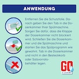 thumbnail of 10 kg ca. 500 Stück GO clean! 12-in-1 - 20g Max Power Spülmaschinentabs in Aufreißfolie