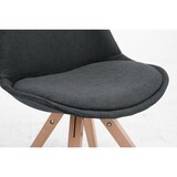 thumbnail of Besucherstuhl SYDNEY - Stoff Dunkelgrau 48x56x84 cm | Besucherstühle Konferenzstuhl Wartezimmerstuhl Bürostühle Bürostuhl Konferenzraum Wartezimmer