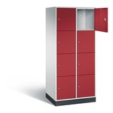 thumbnail of C+P Schließf.schrank 8470203S10052 8Fächer 1950x820x600mm lgr/rrt