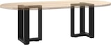 thumbnail of Helloshop26 - Set aus 2 T-förmigen Couchtischbeinen 38 x 25 x 42-43 cm aus schwarz pulverbeschichtetem Stahl 02_0057294