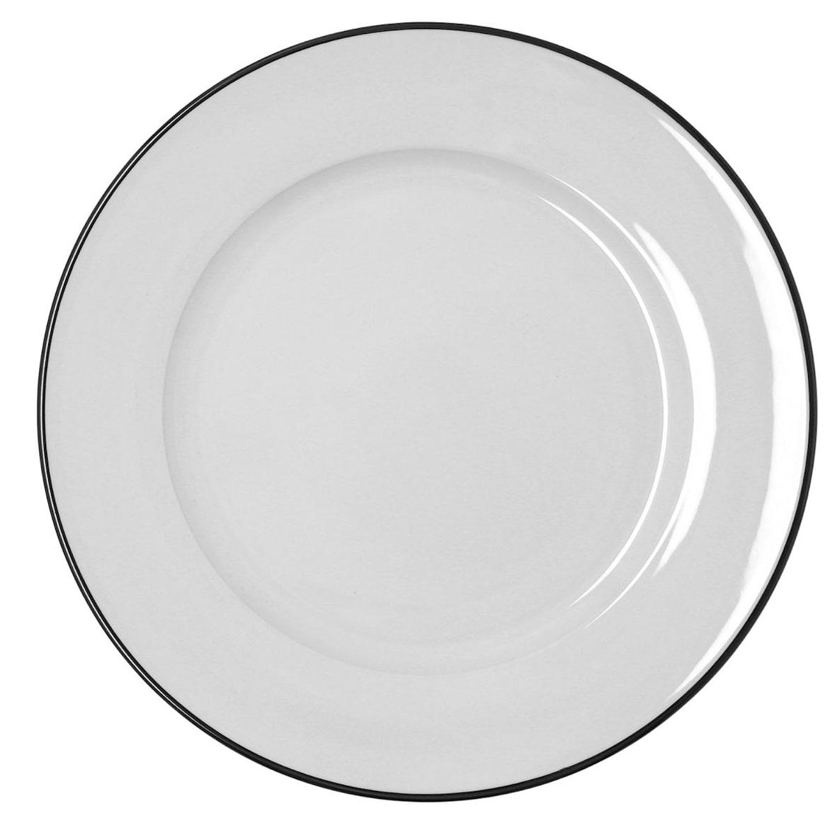 Bidasoa Glacial Filo Set 6 Platos Llanos Porcelana 30Cm