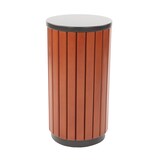 thumbnail of Buitenafvalbak 33 ltr - houtlook, zwart