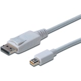 thumbnail of ASSMANN DisplayPort Kabel mini DP 3.0mVerriegelung DP1.1a weiß