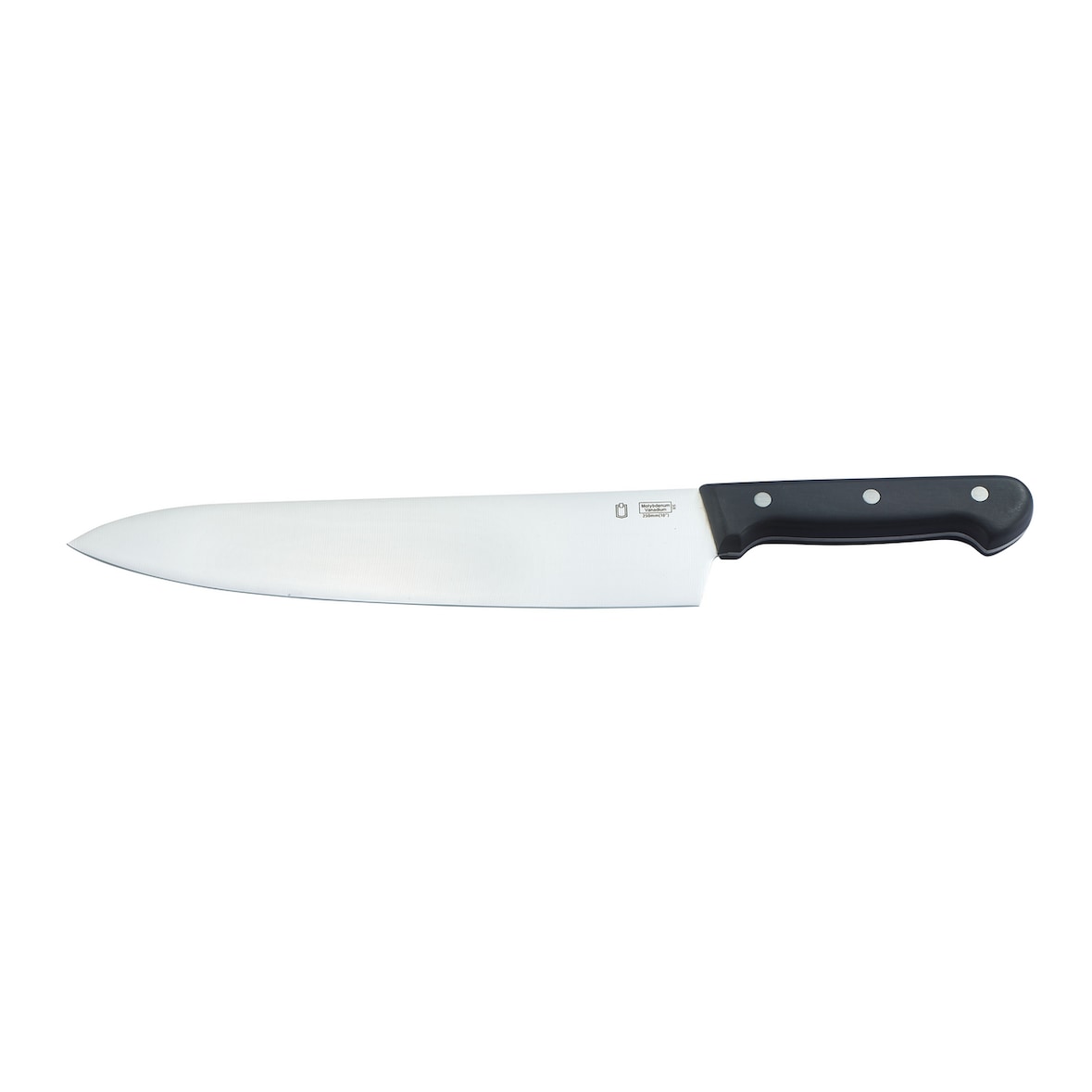 METRO PROFESSIONAL Cuchillo de cocinero Universal knives, acero inoxidable, 25 cm, negro