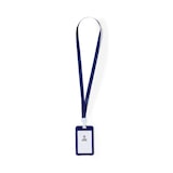 thumbnail of 25x Identificador Lanyard Y Portatarjetas Marino