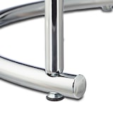 thumbnail of Relaxdays Satztische rund, Chromgestell, 2er Set, modernes Design - Milchglas, Couchtisch Metall, Beistelltische, silber