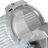 thumbnail of VERTES Cortadora de fiambres gastro, eléctrica con 150W, cuchilla con 250mm de diámetro, grosor de corte de 0 a 12mm, incl. piedra de afilar