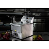 thumbnail of METRO Professional Friggitrice elettrica GDF5008, acciaio inox, 29,5 x 54,5 x 42,7 cm, 8 L, argento
