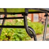 thumbnail of METRO PROFESSIONAL Set de terrasse SANTORINI, 3 pièces, textilène/acier/verre, 1 table, 2 chaises, pliantes, noir