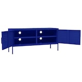 thumbnail of Mueble para TV de acero azul marino 105x35x50 cm