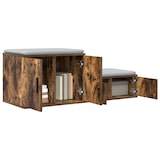 thumbnail of vidaXL Badschrank Räuchereiche 127 x 41 x 40 cm Holzwerkstoff