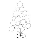 thumbnail of Vacchetti Albero di natale metallo nero cm63,5x28h95,5