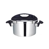 thumbnail of Olla de presión express COSHANO 6 litros, acero inoxidable para cocinas inducción, gas, vitrocerámica, con bloqueo
