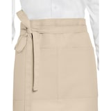 thumbnail of BRUSSELS - Short Recycled Bistro Apron with Pocket: One Size / Navy