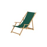 thumbnail of Relaxliege grün Gartenliege Strandliege Fußteil Sonnendach Tisch Gartenmöbel Holz 10-304NFST