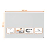 thumbnail of Pizarra modular NOBO Infinity acero lacado 900x600 mm, blanco (1915714)