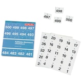 thumbnail of herlitz Aufklebenummern, selbstklebend, Nummern 1-500