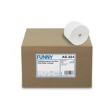 thumbnail of Toilettenpapier FUNNY kernlos - 2-lagig - Zellstoff - weiß - Ø 13 cm - 36 Rollen