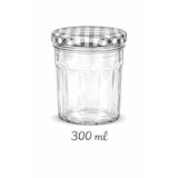 thumbnail of 6er Set Glas Marmeladengläser 300 ml – Einmachgläser mit Schraubdeckel (für Marmelade, Honig, Chutney & Saucen)
