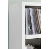 thumbnail of WOHNLING Bücherregal WL5.336 Weiß 21x91x25,5 cm Wandregal 6 Fächer Standregal