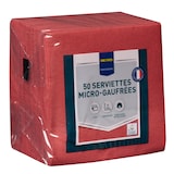 thumbnail of METRO Professional 50 serviettes microgaufrée 25x25 - Bordeaux