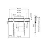 thumbnail of Vogels PFW 6800 Display-Wandhalterung fest
