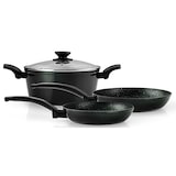 thumbnail of FAGOR Trem de Cozinha Indução de 4 Peças em Alumínio Antiaderente 1 Caçarola, 2 Frigideiras, 1 Tampa Preto 81BAFGVIV04