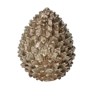 Vacchetti Pigna in resina oro cm13x13h16,5