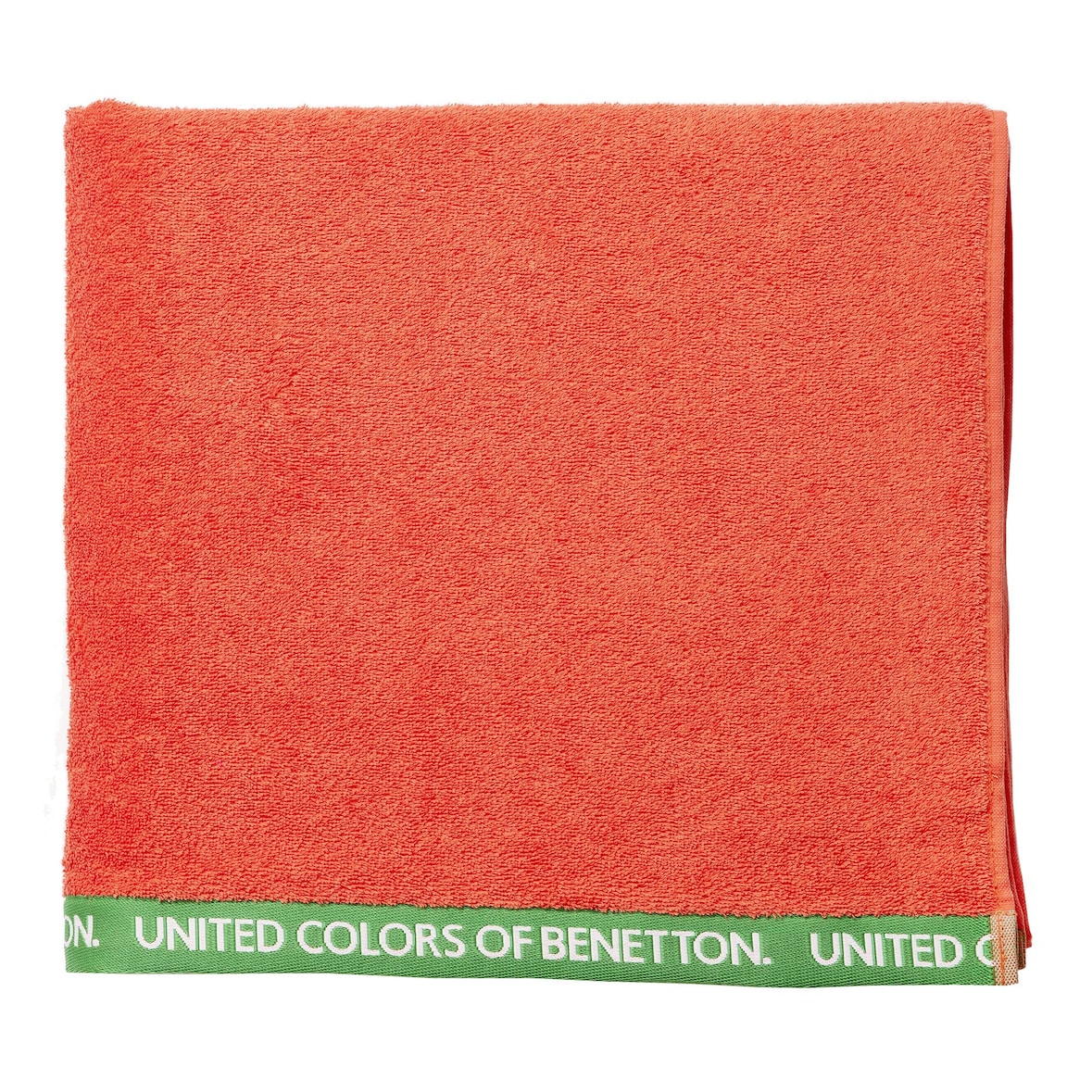 Toalha 90x160cm 380gsm 100% Algodão Velour Vermelho Rainbow