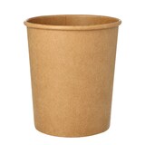 thumbnail of 25 Suppenbecher, Pappe rund 940 ml Ø 11,5 cm · 13 cm braun