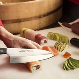 thumbnail of Arcos Cuchillo Deba Cuchillo Asiático, Hoja de Acero Inoxidable NITRUM 170 mm, Mango de Polioximetileno (POM), Color Negro