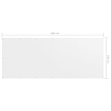 thumbnail of Helloshop26 - Schermo per balcone schermo per la privacy 120 x 300 cm tessuto Oxford bianco 02_0010041