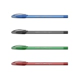 thumbnail of Kugelschreiber 0,26mm 4 Stück Farbmix Set - transparent - Kullis Stifte Kulischreiber Schreibstifte für Schule & Bürobedarf - Neo Original