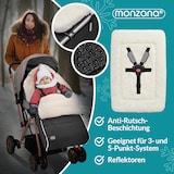 thumbnail of MONZANA® Babyfußsack Basic Grau