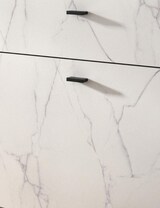thumbnail of Stone Sideboard 2 Türen, Marmor Dekor weiß.