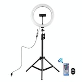 thumbnail of Ring Light LED RGBW 10.2 Pouces Avec Trépied Télécommande Et Support Téléphone YONIS