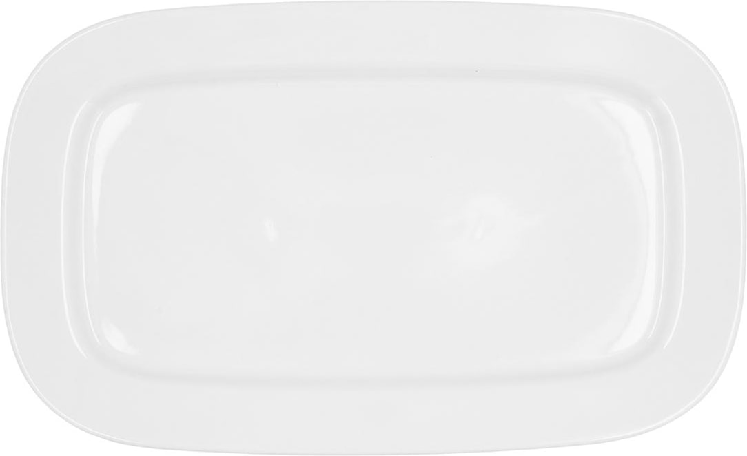 Bidasoa Glacial Fuente  Porcelana 36 X 21Cm