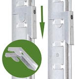 thumbnail of 2x Schwerlastregal Steckregal 200x100x30 Archivregal Schwerlastregal Lagerregal Kellerregal Metallregal Regal Garagenregal