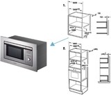 thumbnail of INFINITON Microondas Integrado IMW-1620 - Inox, 20Ltr, 800W, función grill 1000W, pantalla, 8 programas, interior de acero inoxidable